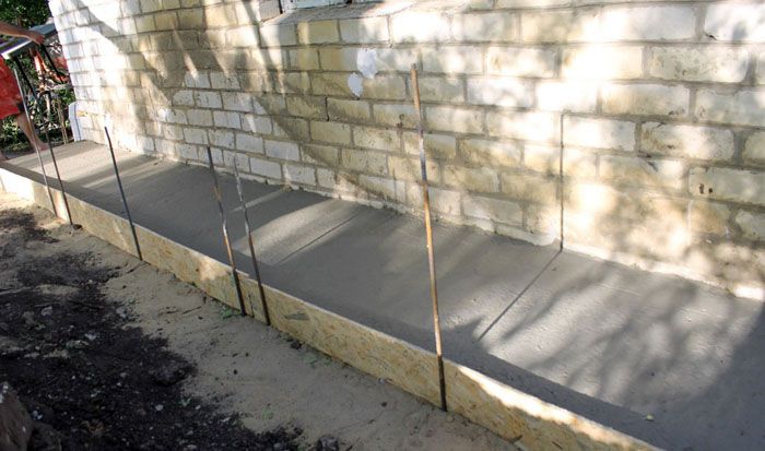 Бетонната щора е лесна за производство и доста функционална