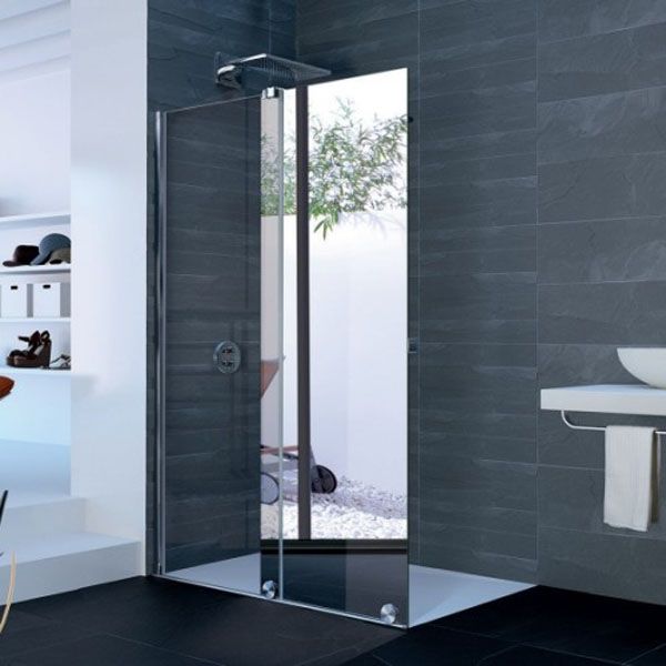 Huppe Xtensa Pure 110 XT0102.069.321 nell'interno del bagno