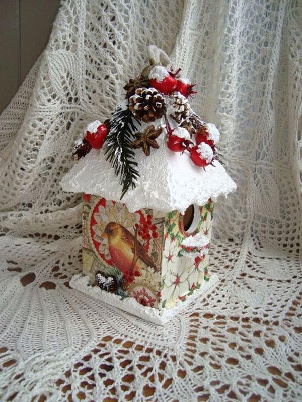 Often use ready-made boxes of sweets, tea, other groceries.