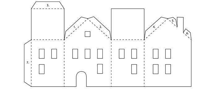 You can use the templates and already use them to start building a New Year's house