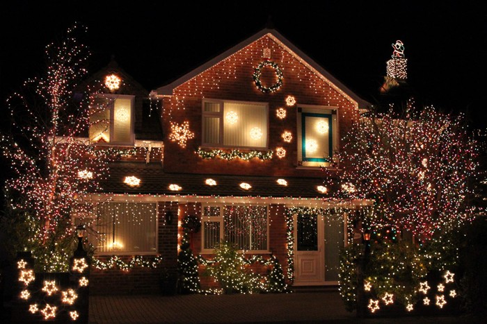 The more illumination, the brighter the holiday in the soul, the sooner you want to return to such a friendly house