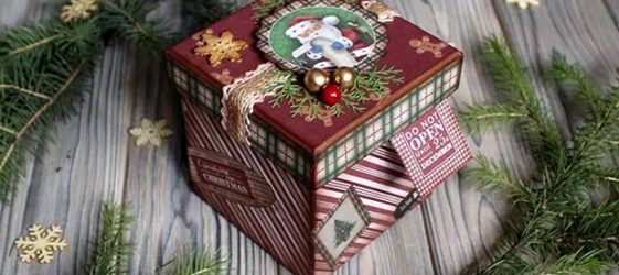 Scatole fai da te per il nuovo anno