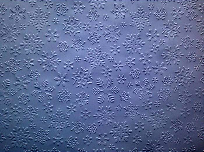 Cold embossing is obtained as a result of the impact of the press on a special stencil