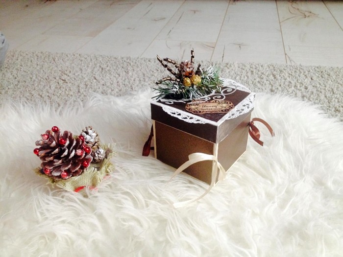 The decor of the boxes is focused on the fact that they will also serve as interior decoration