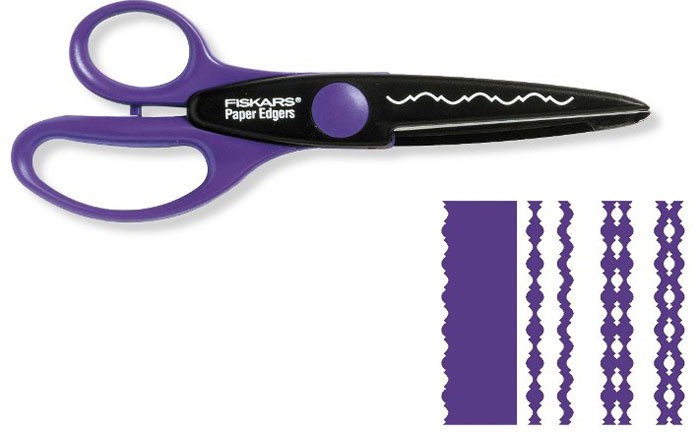 Cut edges can be used as decorative elements