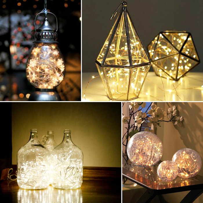 Η χρήση των LED δεν περιορίζεται στην ανάρτησή τους σε ένα δέντρο, τζάκι, σκάλες και τοίχους.