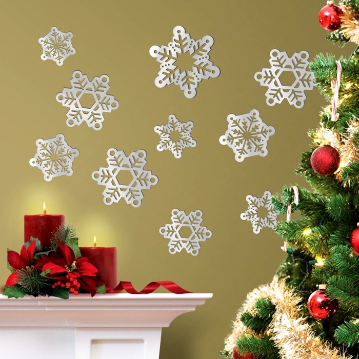 Οι νιφάδες χιονιού που είναι γνωστές σε όλους μπορούν να κοπούν όχι μόνο από λευκό και χρωματιστό χαρτί. Προσφέρουμε βελούδινο χαρτί, αλουμινόχαρτο, χαρτί ψησίματος, φύλλα εφημερίδων, σεντόνια, χαρτί λευκώματος.