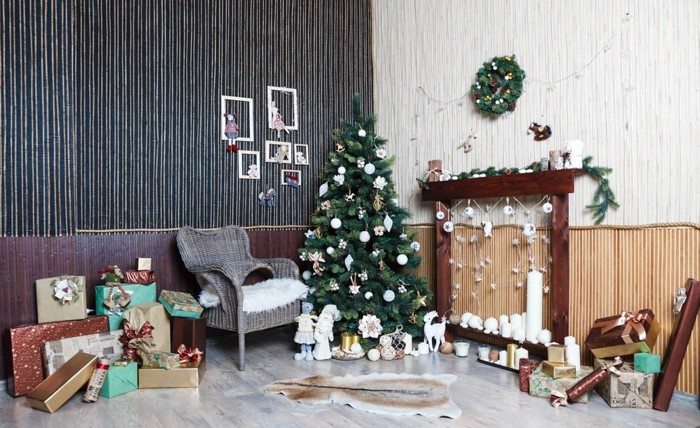 Για ελαφριά σαλόνια, καθοδηγούνται από διακριτικές διακοσμήσεις που ταιριάζουν στο χρώμα.