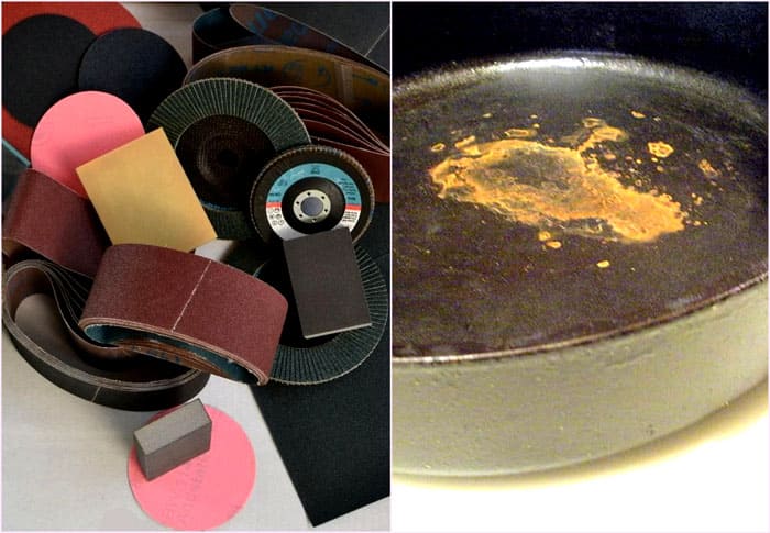 อย่าถูผลิตภัณฑ์อลูมิเนียมด้วยกระดาษทราย!