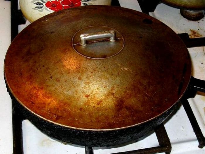 ล้างฝาด้วยวิธีเดียวกัน