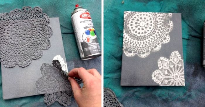 Simplu și minunat: cu excepția unui șervețel, se folosește orice șablon