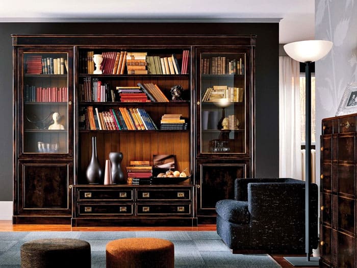 They want to choose the best for the home. Many are looking for bookcases and solid wood libraries