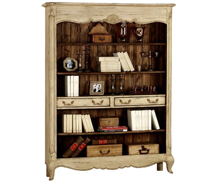 Delicate Provence does not tolerate massive libraries, models, most often, narrow and low