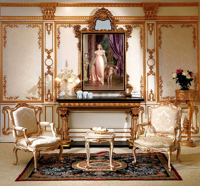 Baroque style in the interior
