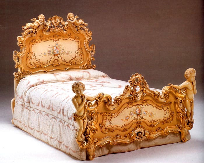 Even a single bed looks big and massive