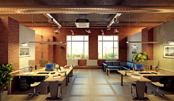 Мястото за почивка на клиенти и персонал е релаксиращо и позволява разумно решение или споразумение. Дискретен интериор и ненатрапчив дизайн в тухлено покритие