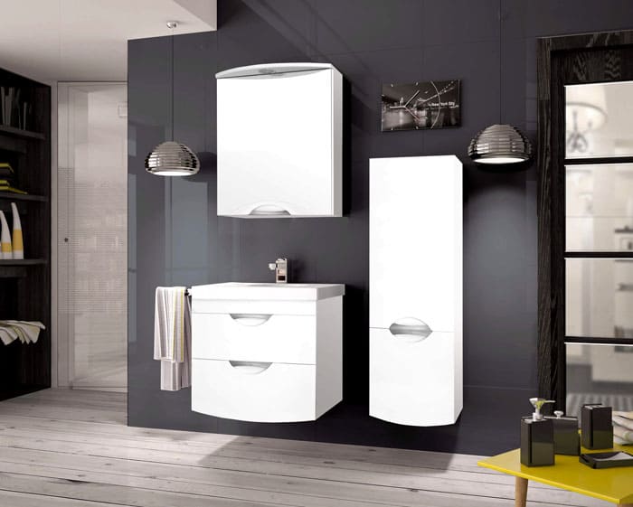 สำหรับโซลูชันแบบคลาสสิกชุดประกอบด้วยชุดโต๊ะเครื่องแป้งเสมอ