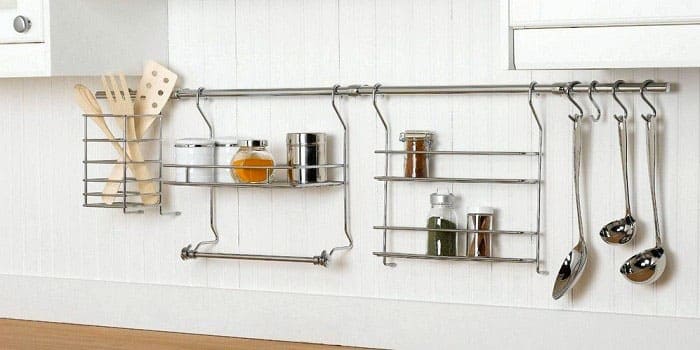 Roof rails for the kitchen