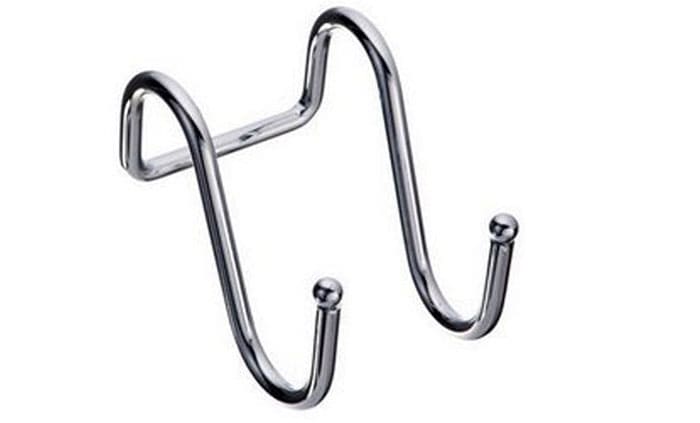 Double detachable hooks to match the color and material of the main shaft