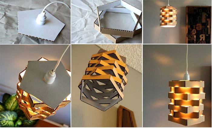 ง่ายต่อการเปลี่ยนแถบกระดาษแข็งให้เป็นแสงที่คิดได้ เครื่องเย็บกระดาษกาวร้อนหรือเฟอร์นิเจอร์จะช่วยในการแก้ไข