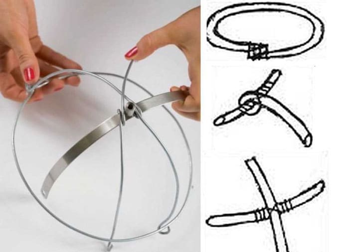 โครงลวดแข็งแรงและน้ำหนักเบา