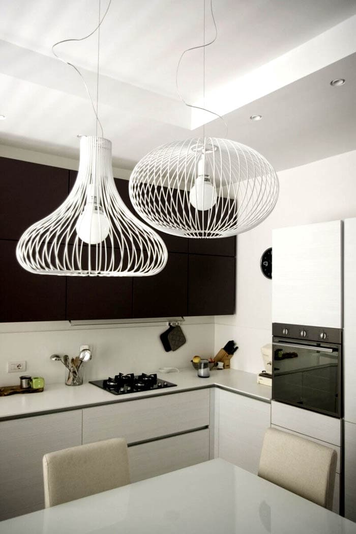 Играе ролята и вида на осветителното устройство, както и възможностите му за използване на различни лампи