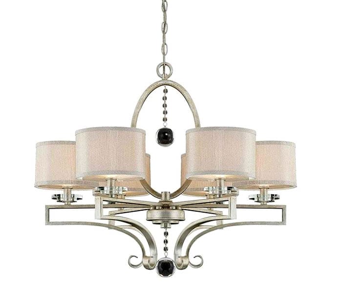 Висулки под формата на стъклени топки изглеждат стилно, самият модел изглежда аристократично и пасва на класически, модерен, реколта