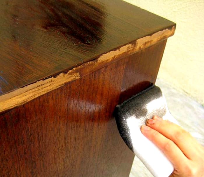 Βαφή με ειδικό μπατονέτα