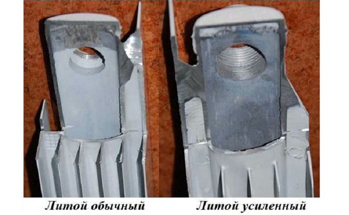 Versi die-cast, biasa dan diperkuat