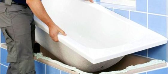 Căptușeală de baie din acril