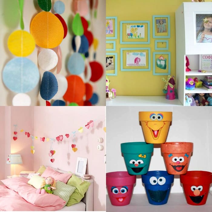 Podem ser decorações temporárias feitas de papelão, papel ou permanentes, feitas de materiais mais duráveis.