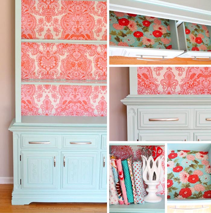 Papel de parede também pode participar de trabalhos de restauração