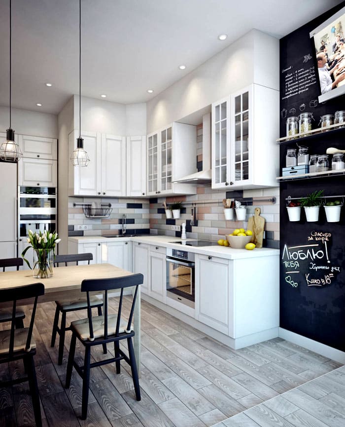 Периметърното осветление ще създаде игра на светлина и сянка на бял фон