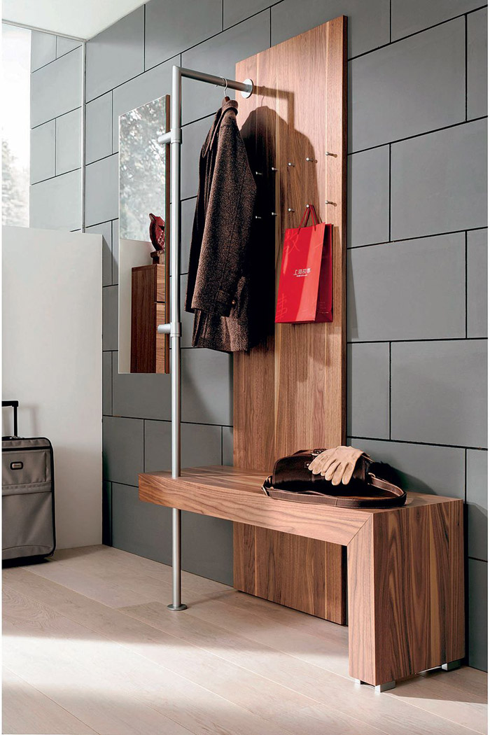 Оригинални дизайнерски мебели са разработени, като се вземат предвид размерите на стаята