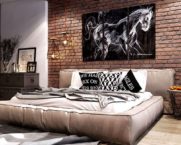 Slaapkamer in loftstijl