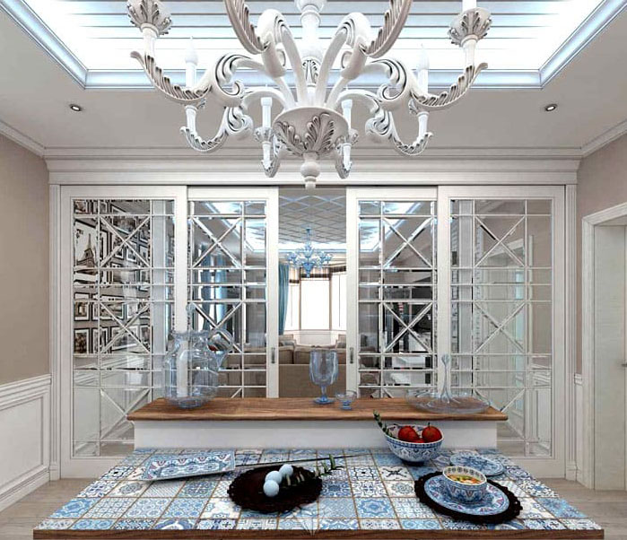 Вариант за елегантен класически кухненски интериор