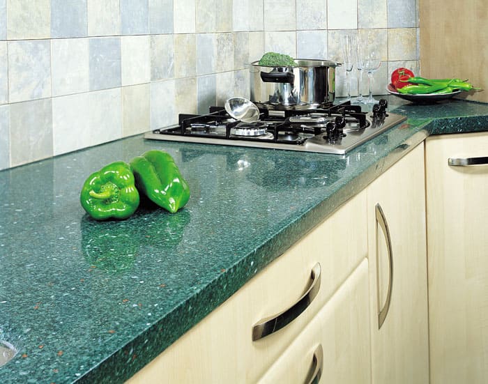 Kitchen countertops: types