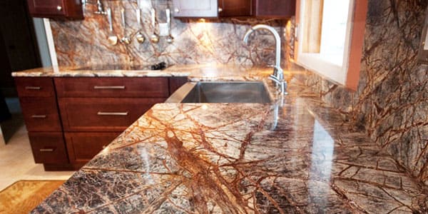 The designers appreciated all the possibilities provided by such stones, so this would be ideal for the kitchen.