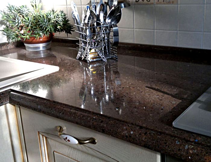 The beauty of artificial stone is evident