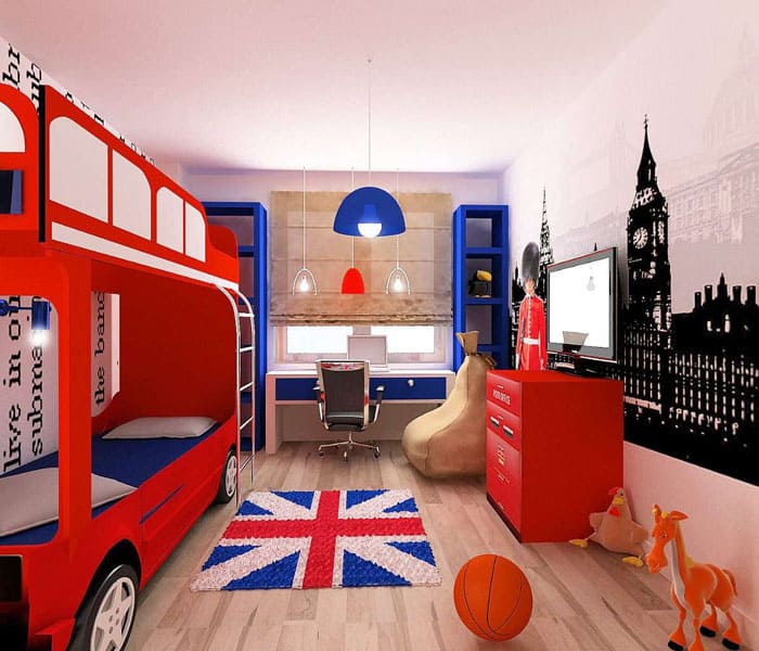 Στο θεματικό σχέδιο, το χρώμα των προϊόντων πρέπει να ταιριάζει με τη συνολική εμφάνιση του δωματίου.