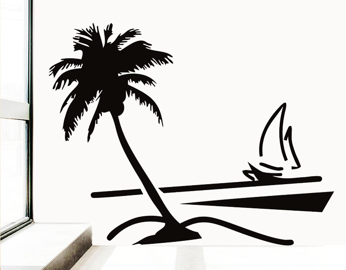 One-color version of the pattern is suitable for open and glazed balconies