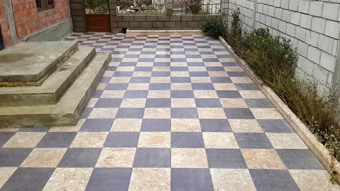 Η επιλογή πιο κατάλληλη για αυλή με ψηλή βεράντα