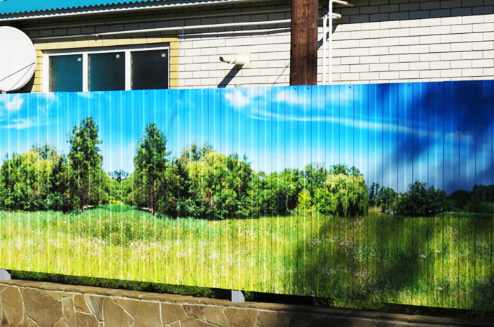 Natur auf Zäunen ist für kleine Städte und Dörfer relevanter