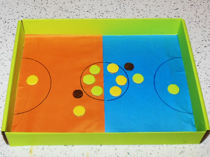 จำเป็นต้องมีกันชนซึ่งทำหน้าที่เป็นอุปสรรคสำหรับถั่ว