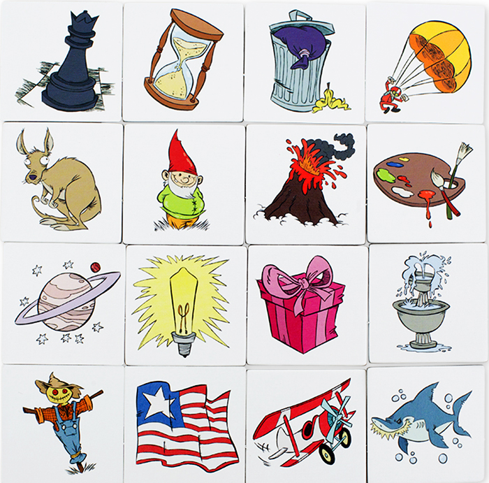 องค์ประกอบเพิ่มเติมมักเป็นพื้นฐานของเกมดังนั้นจึงควรใช้เครื่องพิมพ์สี