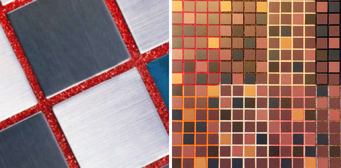 Eine der Funktionen beim Verfugen von Fliesen ist die Dekoration. Daher wird besonderes Augenmerk auf die Wahl der Farbe gelegt