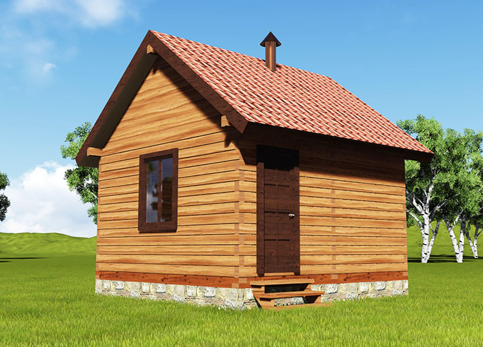 Badehäuser gibt es in verschiedenen Ausführungen