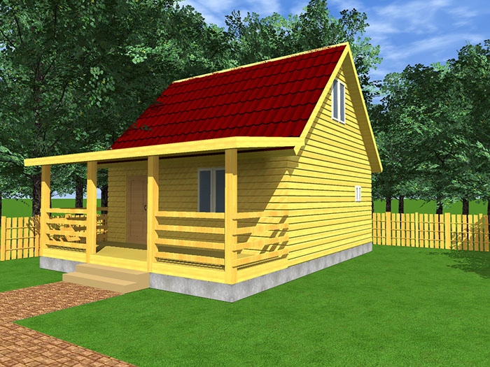 Die Struktur kann einen Raum enthalten, der intern in einen Feuerraum und ein Dampfbad unterteilt ist