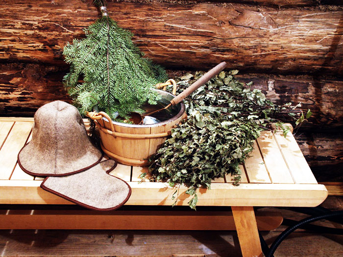 Im Dampfbad können Sie ein abnehmbares und stationäres Set installieren