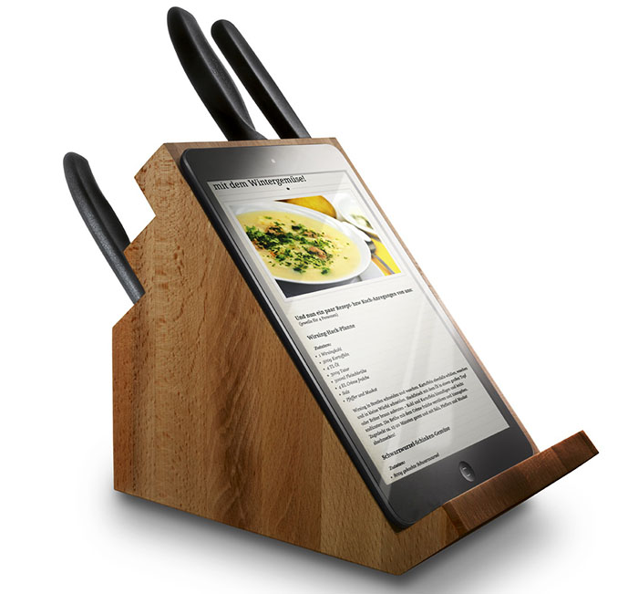 Вместо дъска за рязане на стойка е подходящо да използвате съвременни джаджи за видео комуникация.